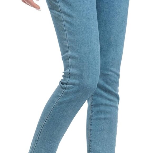 Women Slip On Espadrille Sandals Nude Size 8 Clear Strap Cushioned Wedges - Picture 5 of 8